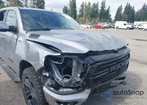 2020 Ram 1500 Big Horn 4X4 5'7 Box из США, поврежденный, VIN 1C6SRFFT2LN310877